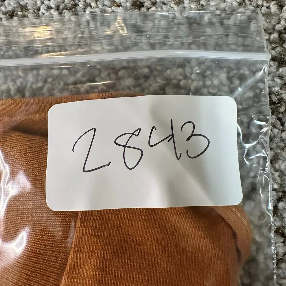 SUPREME Men's Black Cat Tee Size M In Burnt Orange - Picture 8 of 8